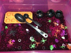 Halloween Sensory Bin